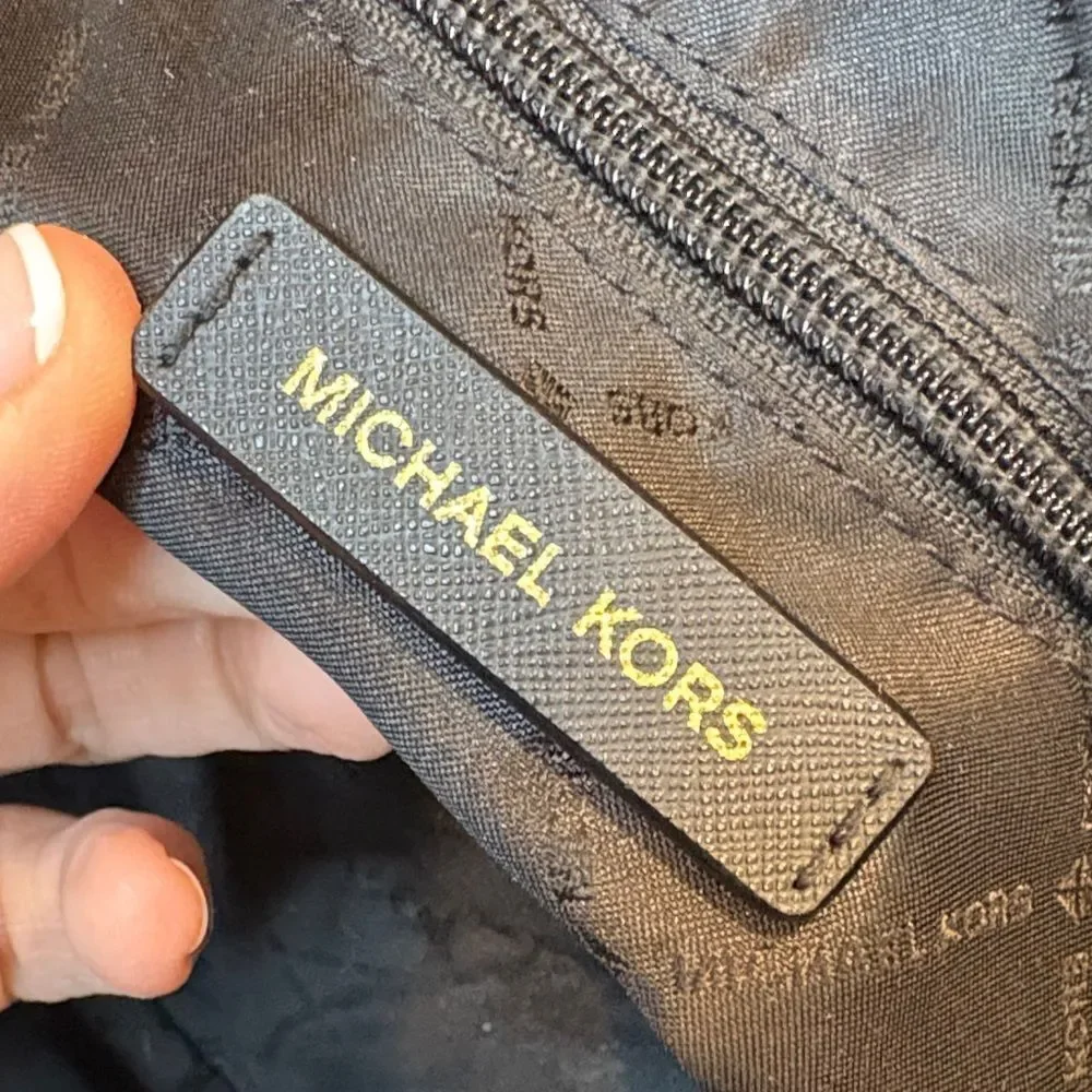 Michael Kors Bag Purse Handbag Leather Pocketbook Jet Set Saffiano Tote Bag
